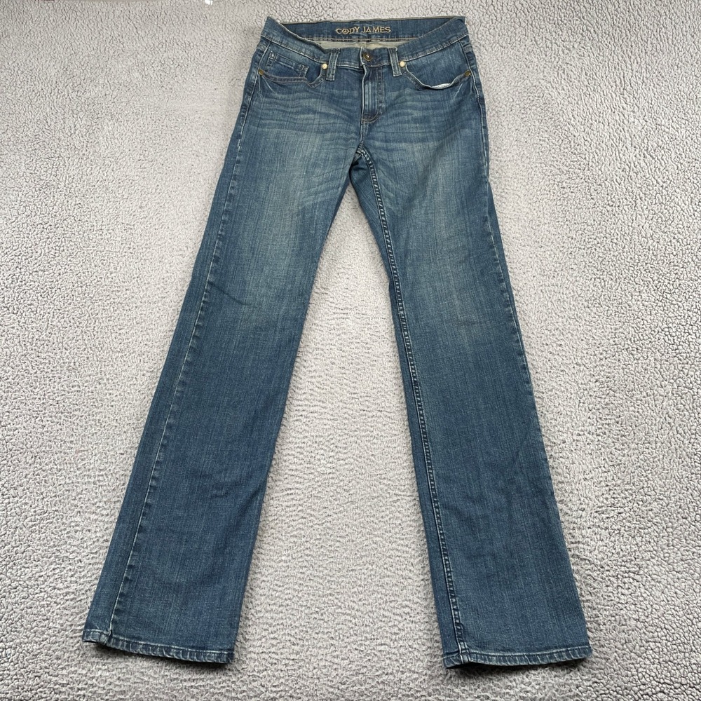 Cody James Jeans Mens 32x32 Blue Straight Leg Stretch Denim Western Cowboy